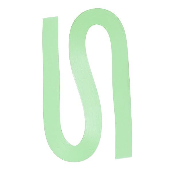 PATIKIL Quilling Strips Paper 120pcs 1 8"(3mm) 54cm Origami Paper Quilling Strip for Art DIY Hand Craft Christmas Mint Green