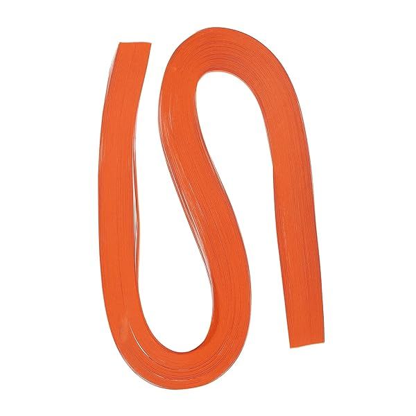 PATIKIL Quilling Strips Paper 120pcs 1 8"(3mm) 54cm Origami Paper Quilling Strip for Art DIY Hand Craft Christmas Orange Red