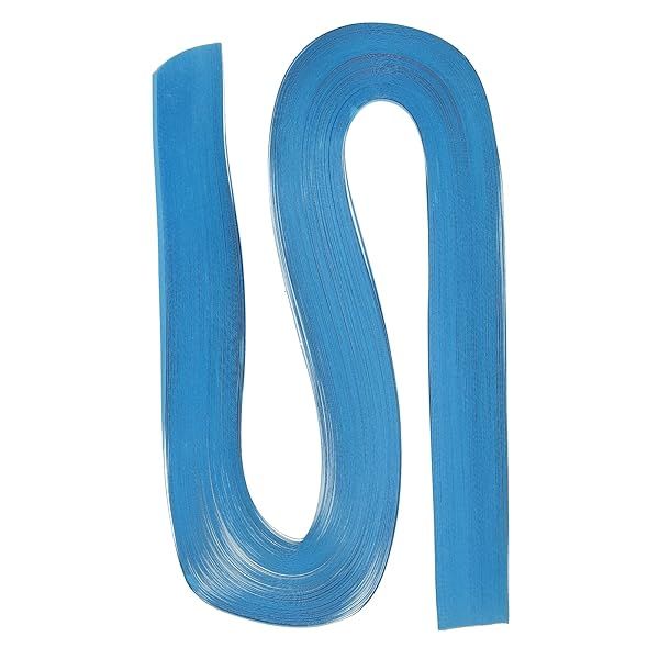 PATIKIL Quilling Strips Paper 120pcs 1 8"(3mm) 54cm Origami Paper Quilling Strip for Art DIY Hand Craft Christmas Sea Blue