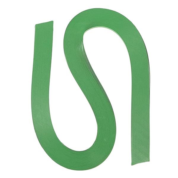 PATIKIL Quilling Strips Paper 120pcs 3 16"(5mm) 54cm Origami Paper Quilling Strip for Art DIY Hand Craft Christmas Lawn Green