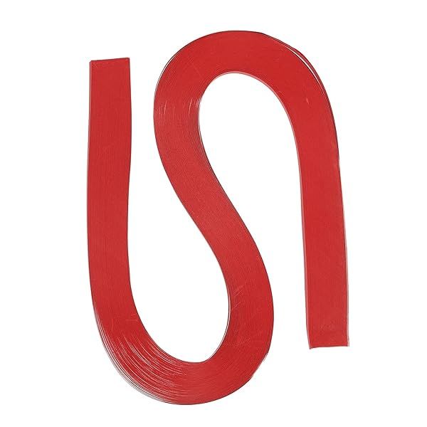 PATIKIL Quilling Strips Paper 120pcs 3 16"(5mm) 54cm Origami Paper Quilling Strip for Art DIY Hand Craft Christmas Red