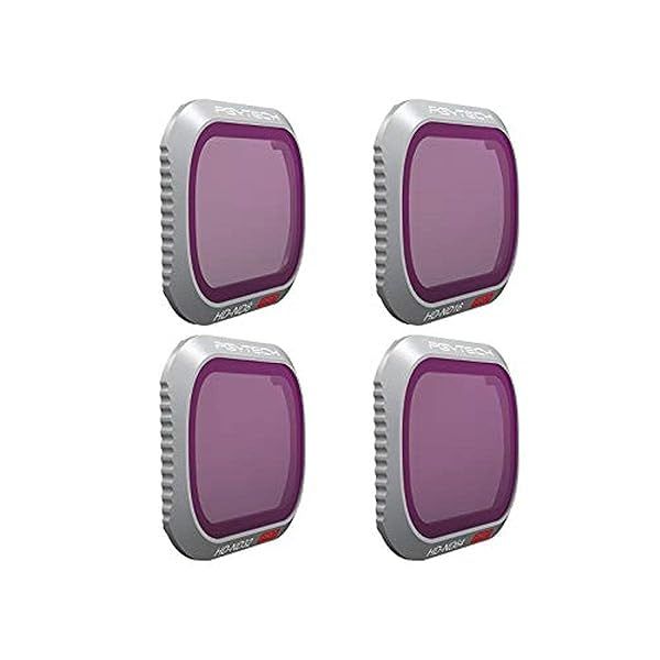 PGYTECH Mavic 2 Pro ND Filters Set - 4-Pack ND8, ND16, ND32, ND64 for DJI Drones | Enhance Your Aerial Photography