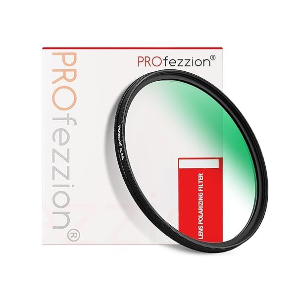 PROfezzion 40.5mm Circular Polarizer Filter for Sony A6000 A6100 A6300 A6400 ZV-E10 Ultra Slim Multi-Coated 12 Layers CPL Lens Filter
