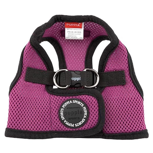 PUPPIA International Soft B Vest Harness for Small Dogs in Purple
