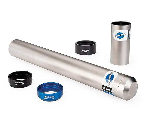 Park Tool CRS-15.2 Crown Race Setting System for 1.5 & 1-1/8 Inch Bikes - Precision Tool for Easy Setup