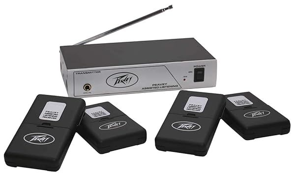 Peavey Assisted Listening System 72.1 MHz: Enhance Audio Experience with Top-Quality Assistive Technology