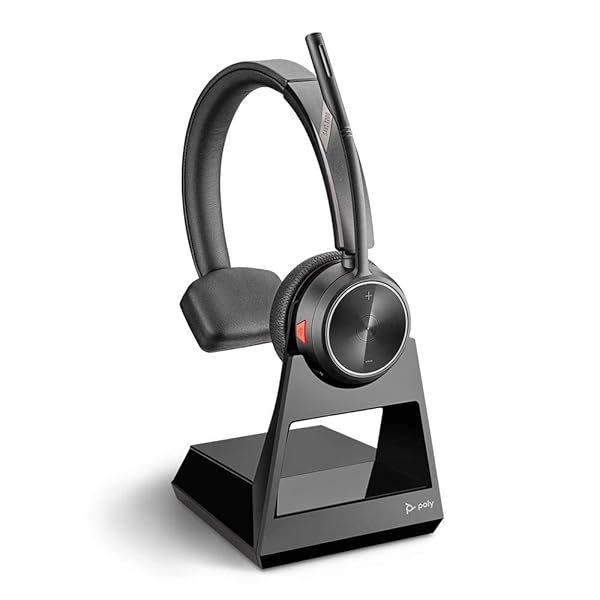 Plantronics Savi 7210 Mono Over Ear Office Headset for Clear Calls and Comfort