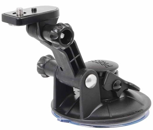 Polaroid Suction Cup Mount for XS80 and XS100 Action Cameras for Secure and Versatile Mounting Solutions
