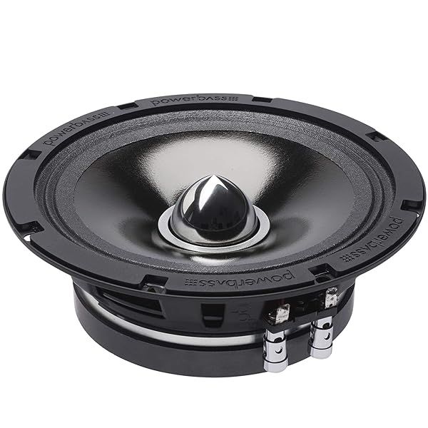 "Powerbass 4XL-65T 6.5" Mid Range Driver Speaker: High-Performance Audio Upgrade"