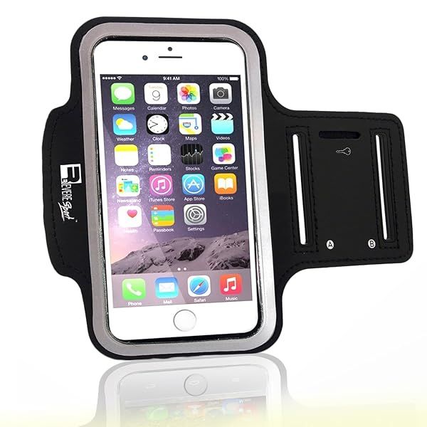 Premium iPhone SE 2020/2022 Armband with Fingerprint ID - Perfect for Jogging & Gym Workouts