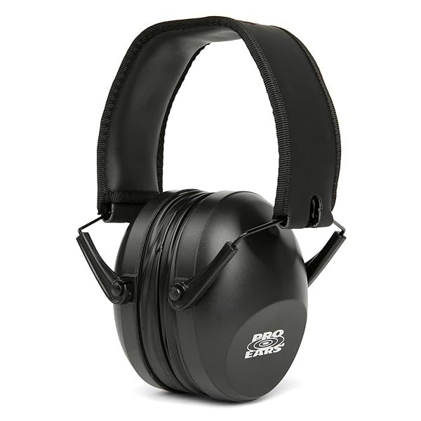 Pro Ears Ultra Gel 25 Noise Reduction Ear Muffs - Lightweight Comfort for Shooting, Construction & Loud Events