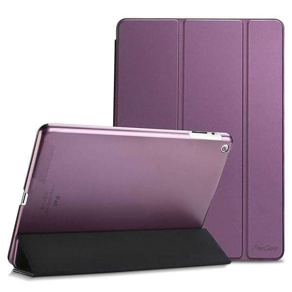 ProCase iPad 2/3/4 Case - Smart Cover for 2011/2012 Models - Purple | Durable Protection & Stylish Design