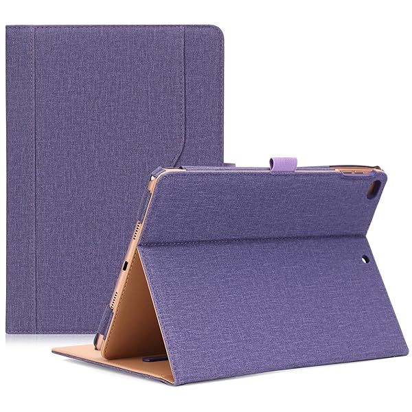 ProCase iPad 9.7 Case 2018 2017 Stand Folio Cover for Apple iPad 9.7 inch Compatible with iPad Air 2 iPad Air in Purple