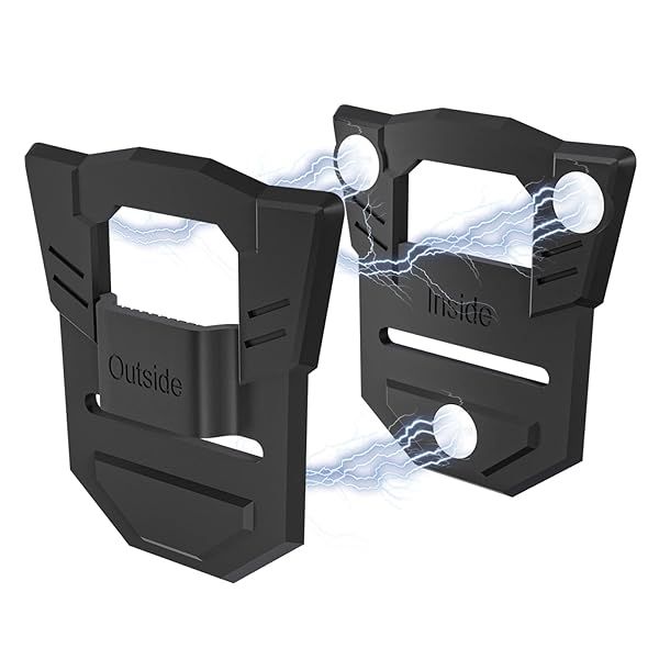 RUKUHOT Universal Body Camera Mount: Strong Magnetic Holder for Police Body Cams - Secure & Stable Fit for All Models