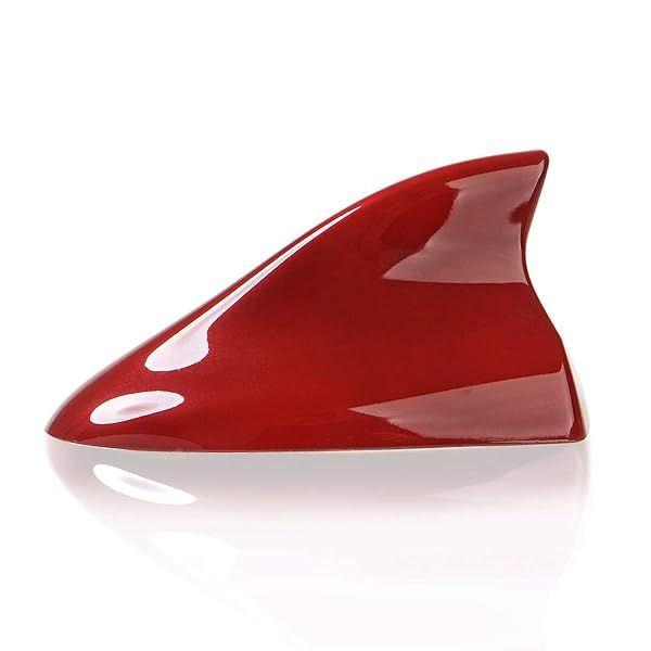 Ramble Shark Fin Antenna for Nissan X-Trail, Qashqai, Pathfinder & Rogue - Stylish Red SUV Aerial Upgrade