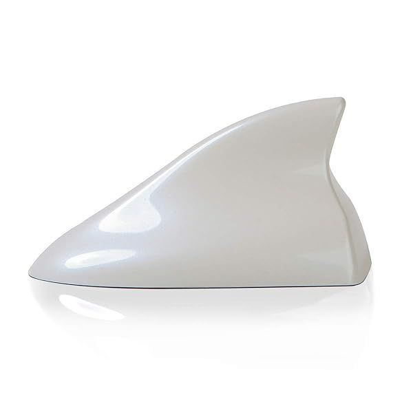 Ramble Shark Fin Antenna for Nissan X-Trail T31 T30 T32 (2012-2020) - Stylish Pearl White Radio Aerial Cover