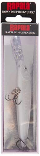 Rapala Down Deep Husky Jerk 10 Fishing Lure - 4-Inch Glass Minnow for Ultimate Angling Success