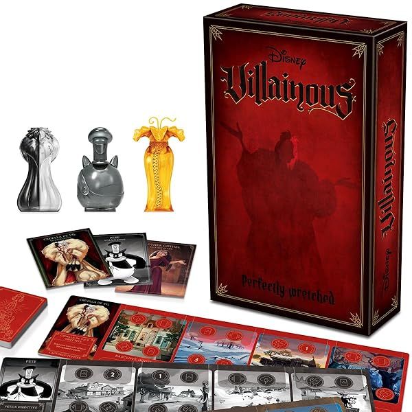 Ravensburger Disney Villainous: Perfectly Wretched - Award-Winning Strategy Board Game for Ages 10+ | Stand-Alone & Expansion