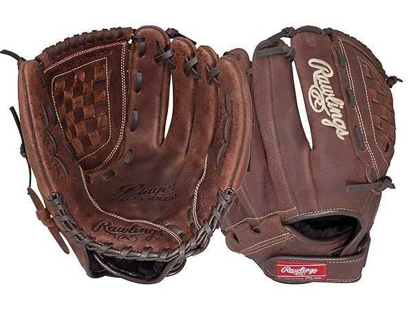 "Rawlings Player Preferred 12.5" Baseball/Softball Glove - Right Hand Throw, Basket Web Design"
