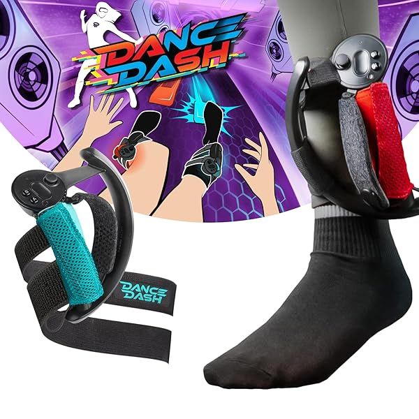 Rebuff Reality Trackstraps for Valve Index and Dance Dash Steam Game Key Full Body Immersion VR Accessory for Enhanced VR Dancing Experience