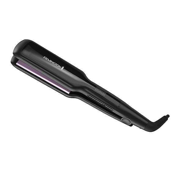 "Remington 1 3/4" Flat Iron: Fast Heat, Anti-Static, 30% Longer Plates & Auto Shut-Off for Perfect Hair Every Time"