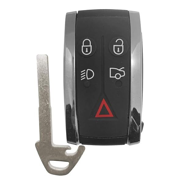 Remote Key Fob Replacement for Jaguar XF XFR XK XKR PCF7953A 315MHz by AUTO KEY MAX
