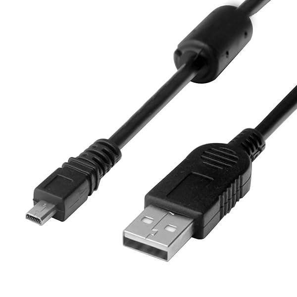 Replacement USB Cable for Sony Cybershot DSCH200, DSCH300, DSCW370 & More - Fast Data Transfer & Charging
