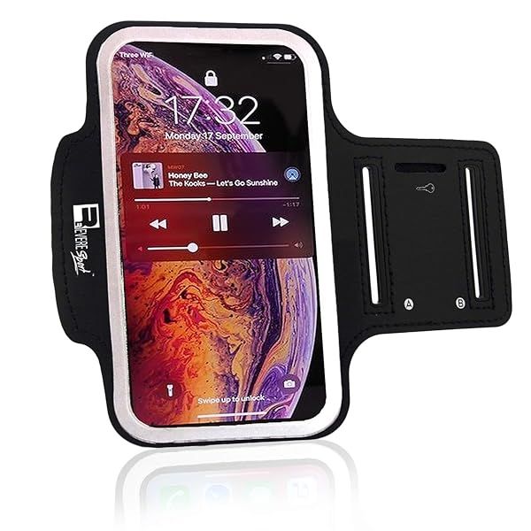 RevereSport iPhone 11 Running Armband. Sports Phone Case Holder for Runners and Gym Exercise (6.1")