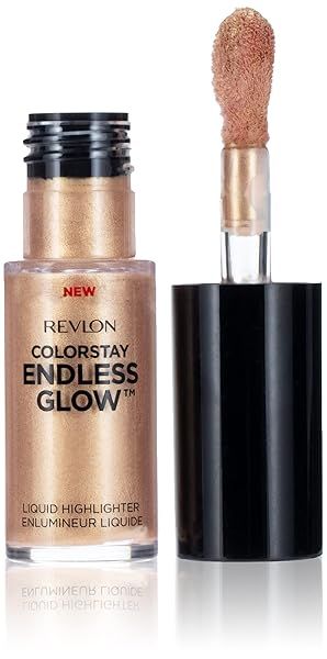 Revlon Colorstay Endless Glow Liquid Highlighter in Gold - 0.3 oz for Radiant Skin