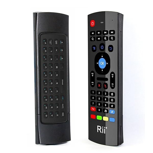 Rii MX3 Fly Mouse: 2.4G Mini Wireless Keyboard & Remote for Android TV, IPTV, Windows, MAC, PS3 - Ultimate Control Solution