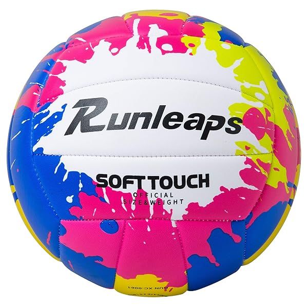 Runleaps Official Size 5 Waterproof Beach Volleyball - Perfect for Indoor, Outdoor & Pool Sports