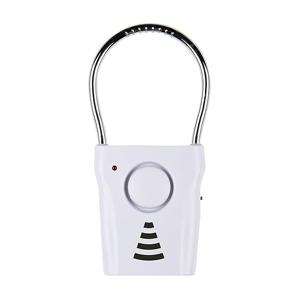 Secure Your Home with SABRE 110dB Door Handle Alarm - Loud, Wireless & Vibration-Triggered for Travel Safety