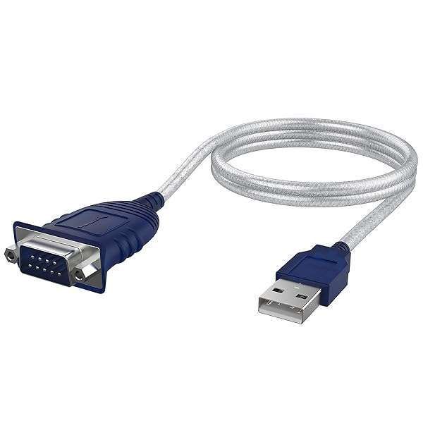 SABRENT USB 2.0 to Serial DB9 Converter Cable - Prolific Chipset, 2.5ft, Compatible with Windows & Mac OS