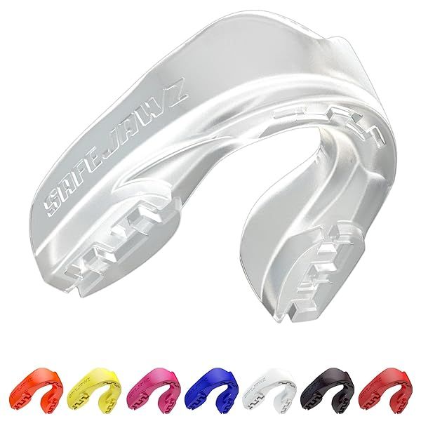 SAFEJAWZ Slim Fit Sports Mouthguard for Adults & Juniors - Perfect for Boxing, MMA, Football & More!