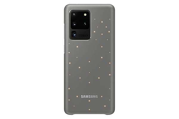 Buy SAMSUNG Galaxy S20 Ultra Case - Protective Nylon Smart LED Back Cover (Gray) with Warranty - Model EF-KG988CJEGUS
