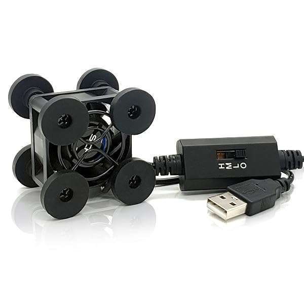 Compact 40mm USB Fan for VR, Aquarium, Raspberry Pi & More - SCCCF Mini Cooling Solution