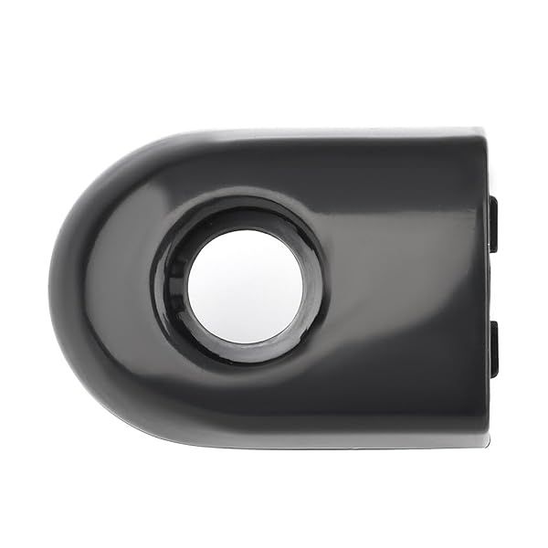 SCITOO Black Exterior Door Handle for 2007-2012 Nissan Versa Left Side Easy to Install Modern Design ABS 1.18x1.97 Inches