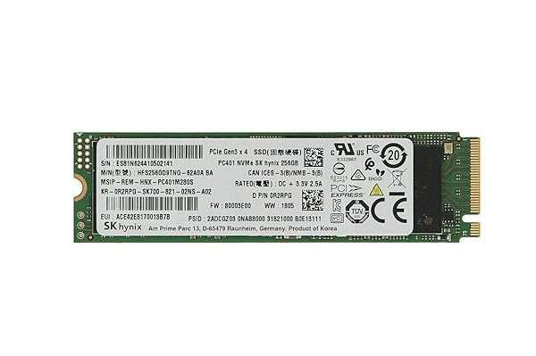 SK Hynix 256GB M.2 NVMe PCIe SSD HFS256GD9MND-5510A BA - High-Speed Storage Solution