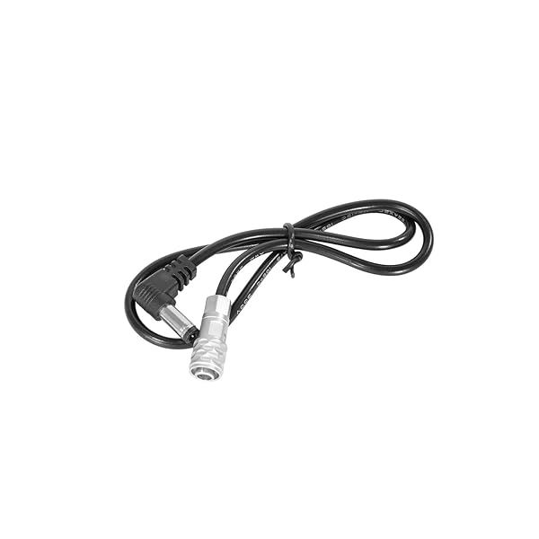 SMALLRIG DC5521 to LEMO 2-Pin Charging Cable for BMPCC 4K/6K - Essential Accessory for Blackmagic Design Cameras
