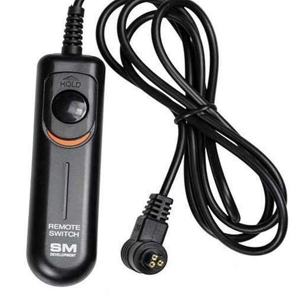 SMDV Remote Shutter Release Cable for Canon EOS 1D, 5D, 7D - Compatible with RS80N3