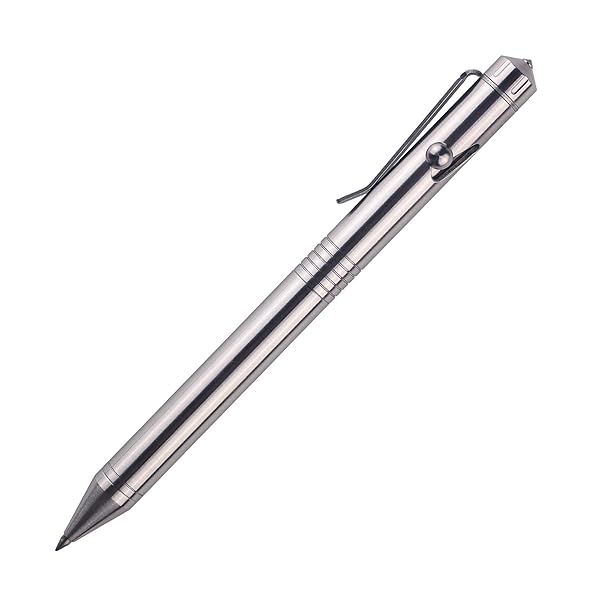 SMOOTHERPRO Bolt Action Pen Durable Stainless Steel EDC Design Compatible with Pilot G2 Refill Ideal for Everyday Carry