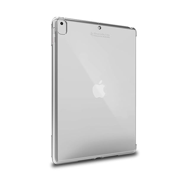 "STM Half Shell Clear Case for iPad 9th/8th/7th Gen (10.2") - Lightweight Protection for 2021, 2020 & 2019 Models"