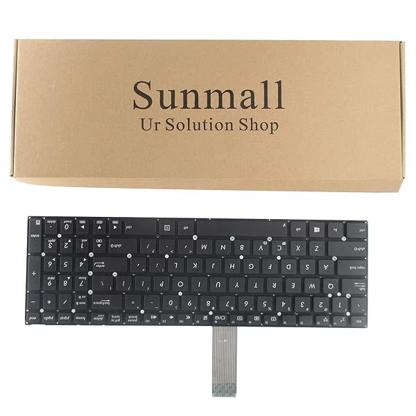 SUNMALL Keyboard Replacement for Asus R510L X550 K550 X552L Series Laptop Black US Layout with 6 Months Warranty