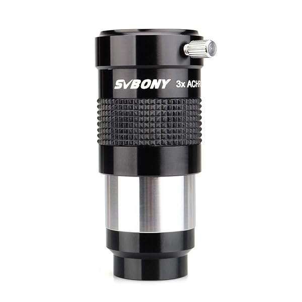 "SVBONY 3X Barlow Lens - Fully Multi-Coated 1.25" Telescope Accessory for Astronomy & Astrophotography"