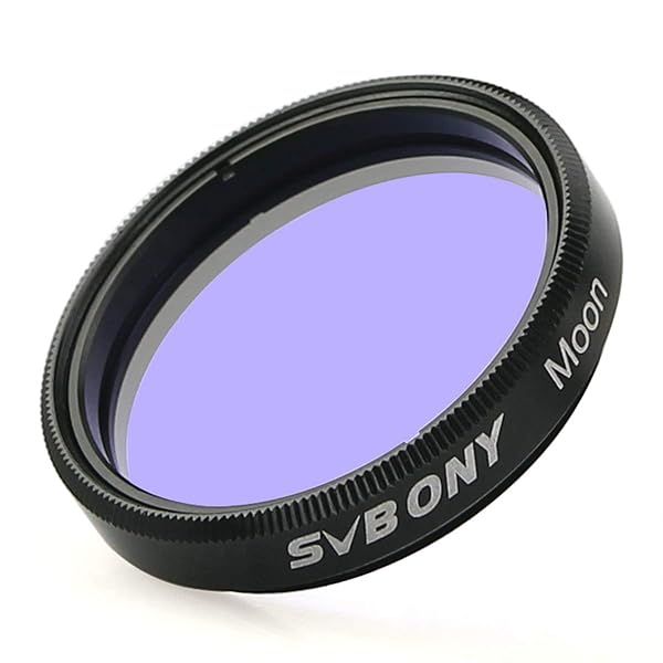 "SVBONY 1.25" Planetary Telescope Filter - Enhance Contrast & Reduce Light Pollution for Lunar & Astrophotography"