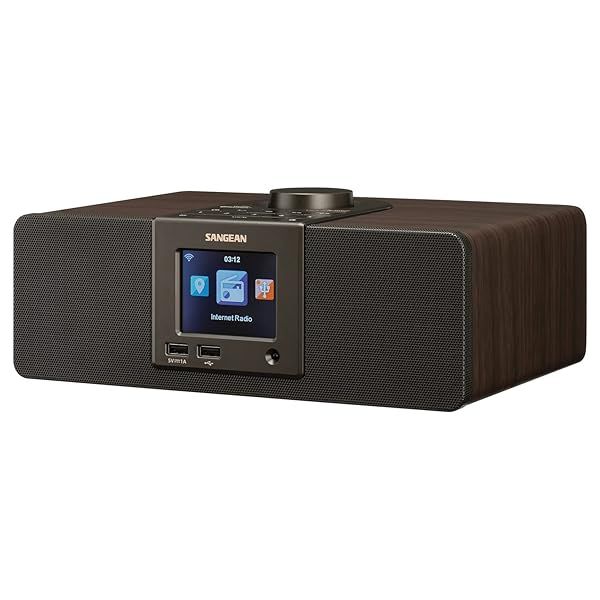 Buy Sangean WFR-32 Wi-Fi Internet Radio: 7W Stereo, Bluetooth, Stylish Wood Cabinet - Perfect for Home Audio