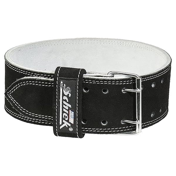 Schiek Sports Model 6010 Leather Power Lifting Belt - Ultimate Competition Gear for Strength Training