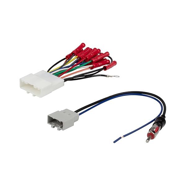 Scosche NN4A2B Wire Harness & Antenna Adapter for 2007-19 Nissan, Subaru, Suzuki - Vehicle Compatibility Guide