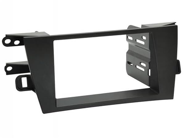 Scosche TA2105B Dash Kit for 2010-2015 Toyota Prius - ISO Double DIN & DIN+Pocket, Black