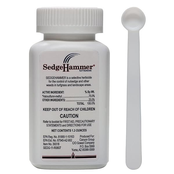 Buy Sedgehammer 51516 Herbicide - Effective Clear Solution for Lawn Weeds